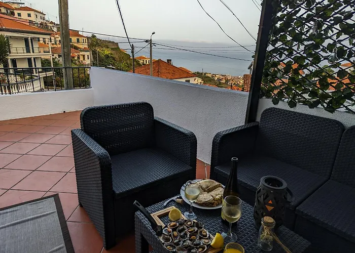 Casa Ascencao, Vista Mar Madeira 푼샬
